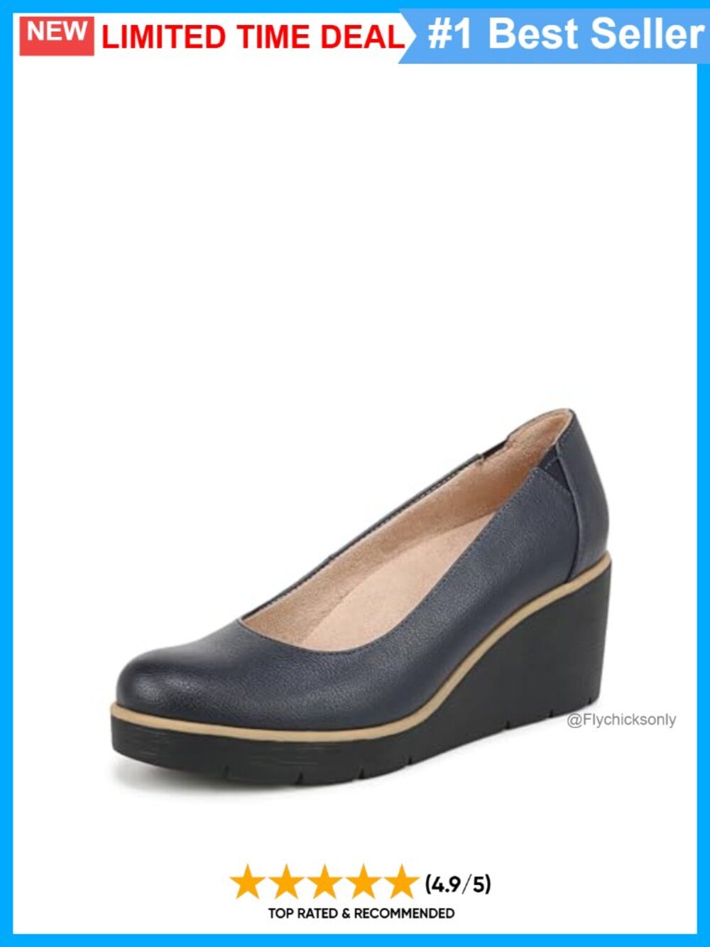 Naturalizer Soul About Time Wedge Closed Toe Casual Shoe